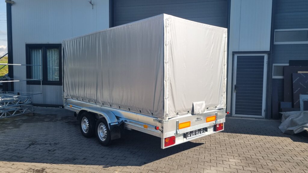 Przyczepka SIDECAR 750 kg 400x176x35  – Dwuosiowa