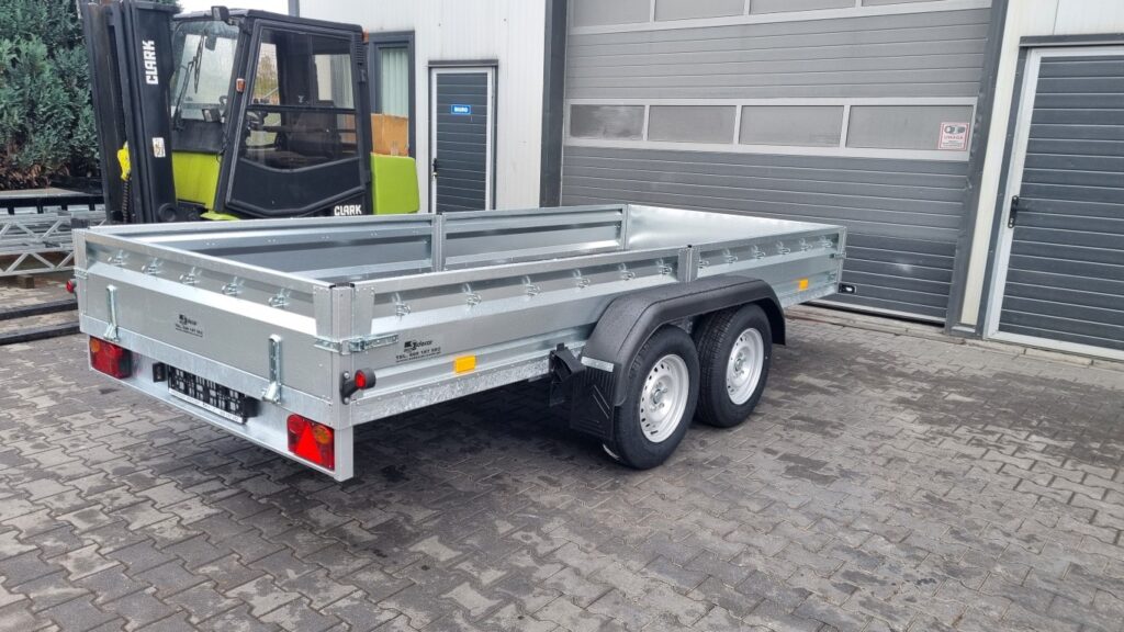 Przyczepka SIDECAR 750 kg 400x176x35  – Dwuosiowa