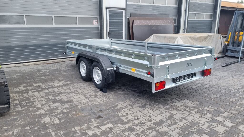 Przyczepka SIDECAR 750 kg 400x176x35  – Dwuosiowa