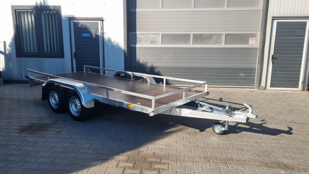 Przyczepka Platforma SIDECAR 450-750 kg 400x156x18  – Dwuosiowa
