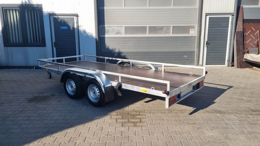 Przyczepka Platforma SIDECAR 450-750 kg 400x156x18  – Dwuosiowa