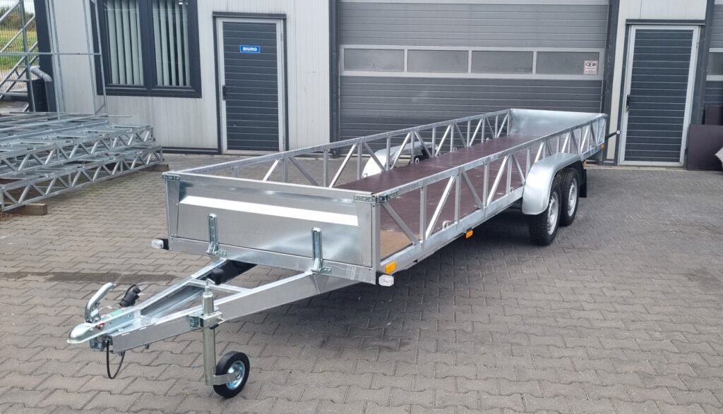Przyczepka Dłużyca SIDECAR 750 kg 610x130x35  – Dwuosiowa
