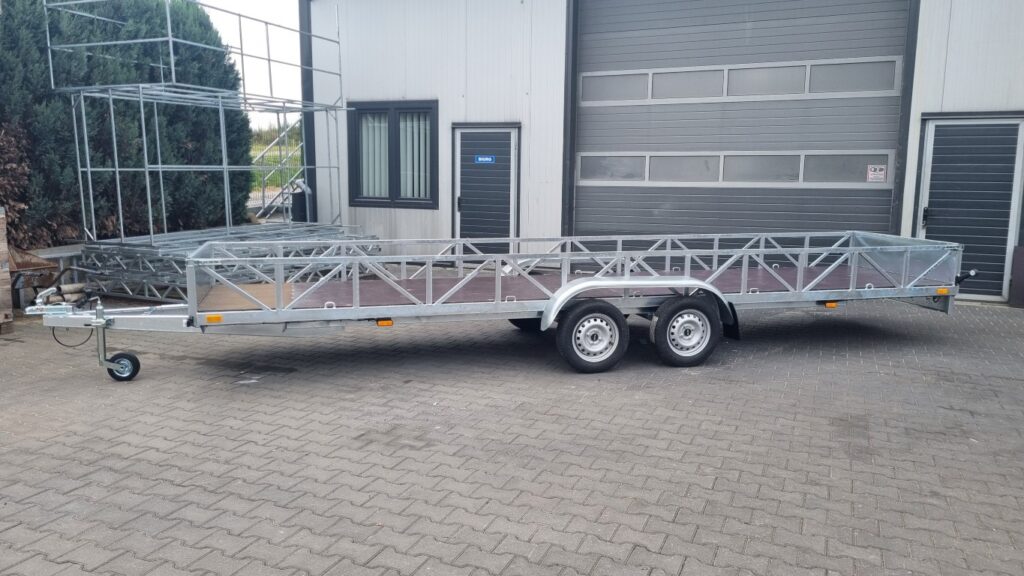 Przyczepka Dłużyca SIDECAR 750 kg 610x130x35  – Dwuosiowa