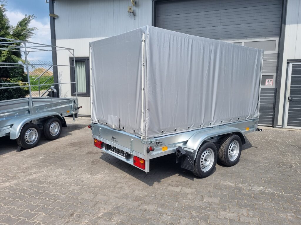 Przyczepka SIDECAR 600-750 kg 300x156x35  – Dwuosiowa