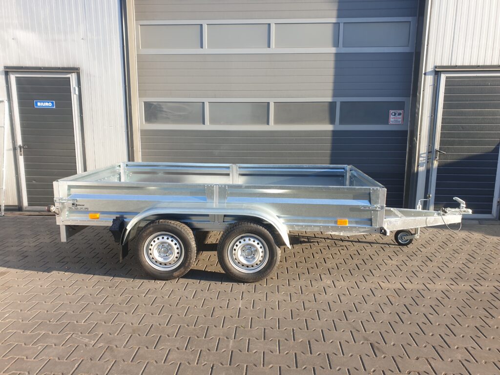 Przyczepka SIDECAR 600-750 kg 300x156x35  – Dwuosiowa