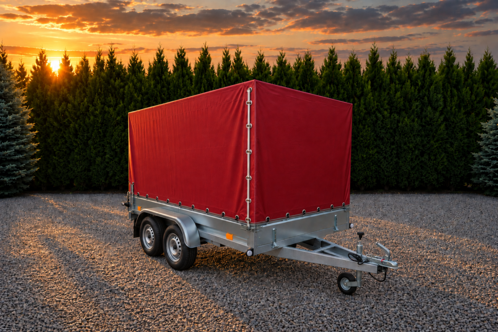 Przyczepka SIDECAR 600-750 kg 350x156x35  – Dwuosiowa