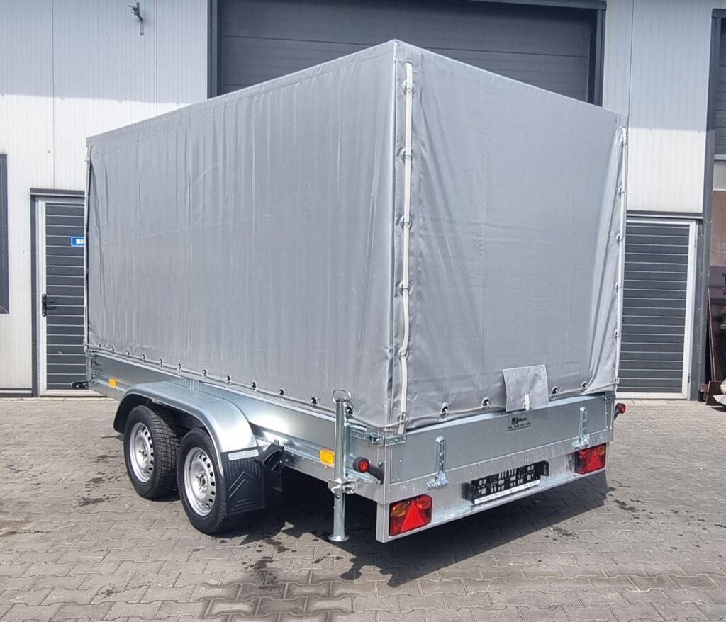 Przyczepka SIDECAR 600-750 kg 350x156x35  – Dwuosiowa