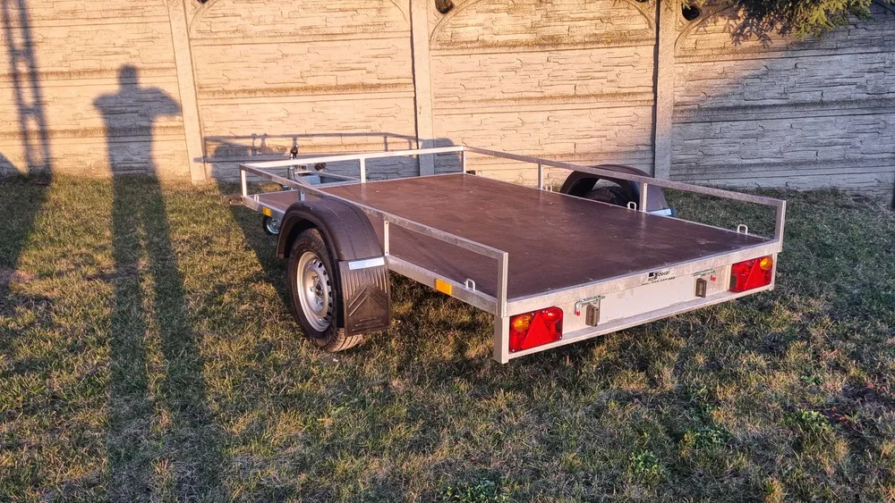 Przyczepka Platforma SIDECAR 450-750 kg 240x156x18  – Jednoosiowa
