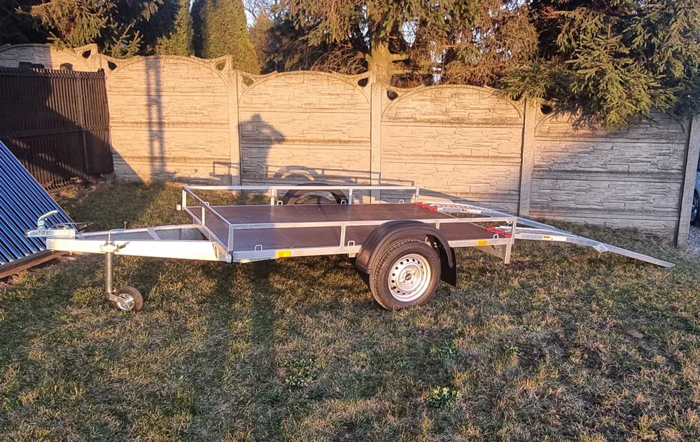 Przyczepka Platforma SIDECAR 450-750 kg 240x156x18  – Jednoosiowa